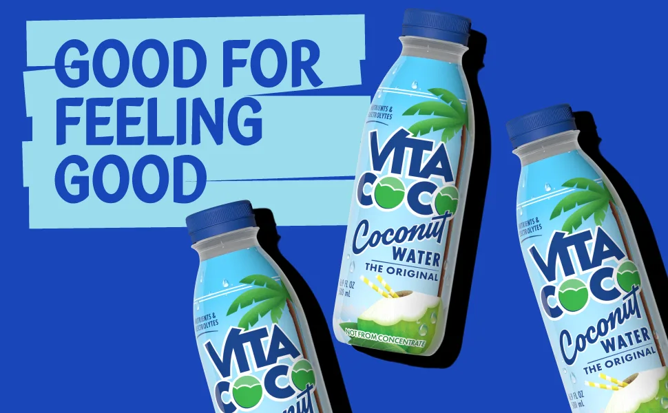 Vita Coco Coconut Water, Pure | Natural Hydrating Electrolyte Drink | Smart Alternative To Coffee, Soda, & Sports Drinks | Gluten Free | 16.9 Oz Slim Bottle (Pack Of 12) - vita coco