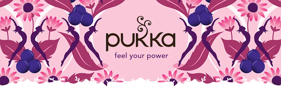 Pukka Organic Tea Bags, Elderberry & Echinacea Herbal Tea, Perfect for Wellness Support, 20 Count (Pack of 3) 60 Tea Bags - product information 1