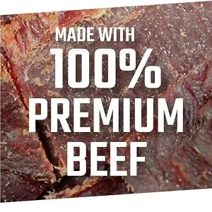 Jack Link's Beef Jerky Chew, Teriyaki Flavor, Shredded Beef Jerky, Made with Beef, 0.32 Oz Per Snack Tin, 11.52 Oz Total (Pack of 36) - 100% premium beef