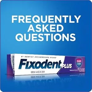 Fixodent Plus Denture Adhesive Cream 2 oz (Pack of 4) - fixodent, denture adhesive, secure denture adhesive, denture glue