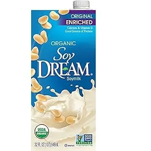Soy Dream Enriched Original Organic Soymilk, 32 Oz (Pack of 12) - product information 1