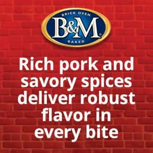 B&M Baked Beans, Boston's Best, 16 Ounce (Pack of 12) - robust flavor