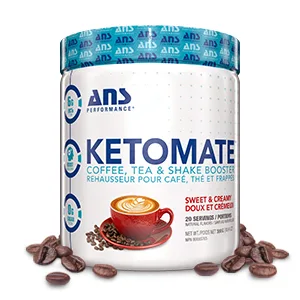 ANS PERFORMANCE Ketomate Coffee Creamer - French Vanilla - 10.3 Oz. - Ketomate