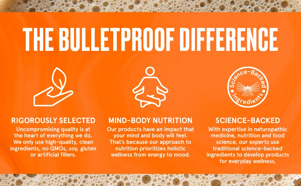 Bulletproof Creamer - French Vanilla - 14.8 Oz. - The Bulletproof Difference and our commitment to quality is what sets us apart