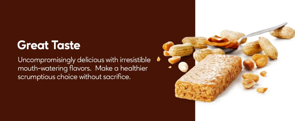 Extend Nutrition ugar Free High Protein Bars - Pack of 12 - Peanut Butter - zero sugar protein bars