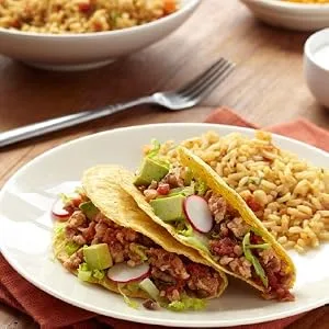 Del Monte Canned Diced Tomatoes with Basil, Garlic, Oregano and No Added Salt, 14.5 Ounce (Pack of 12) - tacos