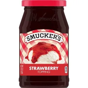 Smucker's Strawberry Topping, 11.75 Ounce (Pack of 6) - B0045TOMC4