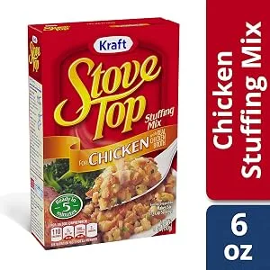 Stove Top Chicken Stuffing Mix (6 oz Boxes, Pack of 12) Chicken 6 Ounce (Pack of 12) - product information 2