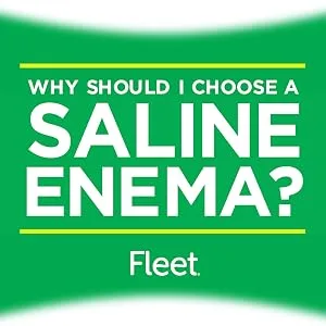 Fleet Laxative Saline Extra Enema for Adult Constipation, 7.8 fl oz, 3 Pack - Fleet Saline Enema