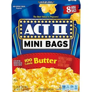 ACT II Butter Microwave Popcorn, 6-Count 2.75-oz. Bags (Pack of 6) - product information 2