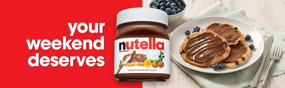 Nutella and Go Snack Packs, Chocolate Hazelnut Spread with Breadsticks, Perfect Bulk Snacks for Kids' Lunch Boxes, 1.8 Ounce, Pack of 48 - Hero