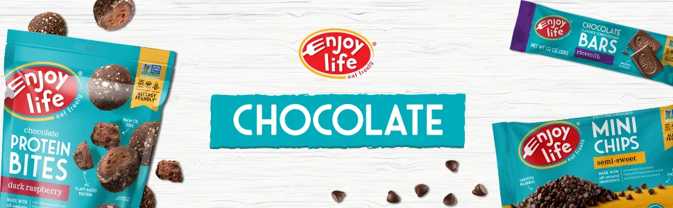 Enjoy Life Baking Chocolate Semi-Sweet Mega Chunks Chocolate Chips, 12- 10 oz bags Semi Sweet Mega Chunks 10 Ounce (Pack of 12) - product information 2