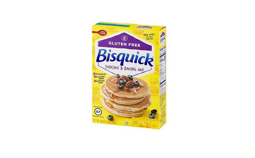 Betty Crocker Bisquick Pancake & Baking Mix, Gluten Free, 16 oz (Pack of 6) - product information 1