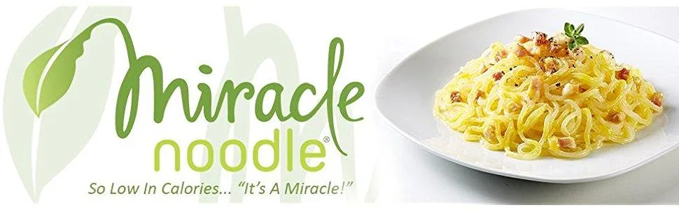 Miracle Noodle Shirataki Zero Carb, Gluten Free Pasta, Angel Hair 7oz (Pack of 6)(Packaging May Vary) - product information 1