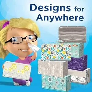 Puffs Plus Lotion Facial Tissues, 24 Family Boxes, 124 Tissues Per Box (2976 Tissues Total),6 Count (Pack of 4) - product information 5