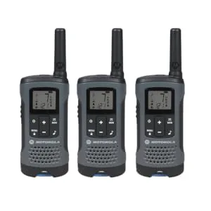 Motorola T200TP Talkabout Radio, 3 Pack Grey 3 Pack T200 Radio - product information 1