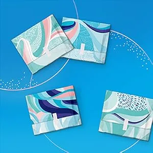 Always Infinity Feminine Pads for Women, Size 2 Heavy Flow Absorbency,Multipack, with Flexfoam, with Wings, Unscented, 32 Count X 3 Packs (96 Count Total) 32 Count (Pack of 3) - Individually Wrapped Pads