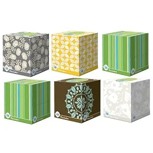 Puffs Plus Lotion Facial Tissues, Cube, 6 Boxes (56 Count Each) 6 Pack - product information 1