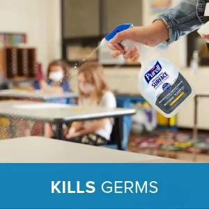 PURELL Professional Surface Disinfectant Spray, Citrus Scent, 32 fl oz Capped Bottle with Spray Trigger in Pack (Pack of 6) - 3342-06 - purell surface, kill germs on surface, disinfect surfaces, surface disinfectant, clean work
