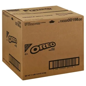OREO Chocolate Sandwich Cookies, 1.59 oz Snack Packs, 30 Count (Pack of 4) Flavour 30 Count (Pack of 4) - image