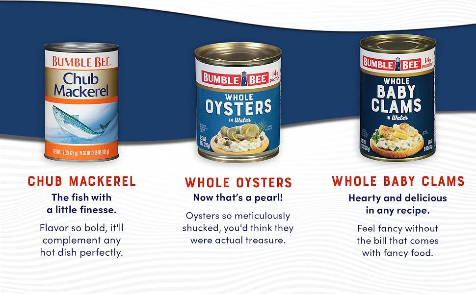 Bumble Bee Tiny Canned Shrimp Shrimp in Water 22g Protein per Serving Gluten Free - 6 Oz - Bumble Bee Seafood