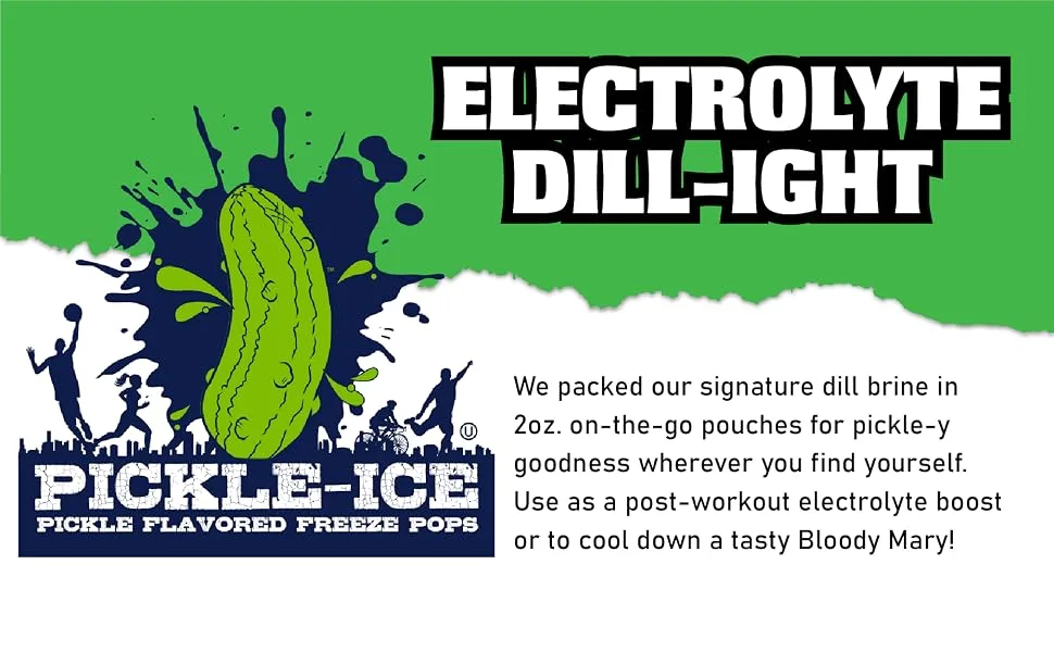Van Holten's Pickles - Pickle-Ice Freeze Pops - 24 Pack - Pickle Ice Header