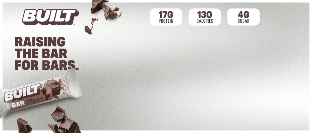 BUILT Bar High Protein Bars - Built Bar - Protein Bar