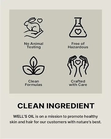 Well's Oil Roll-On Perfume Oil (Inspired by Oxygen) | Fresh Spicy & Musky Notes | Long-Lasting | Paraben-Free | 0.33 Fl Oz / 10 ml 70. Oxygen - clean ingredient