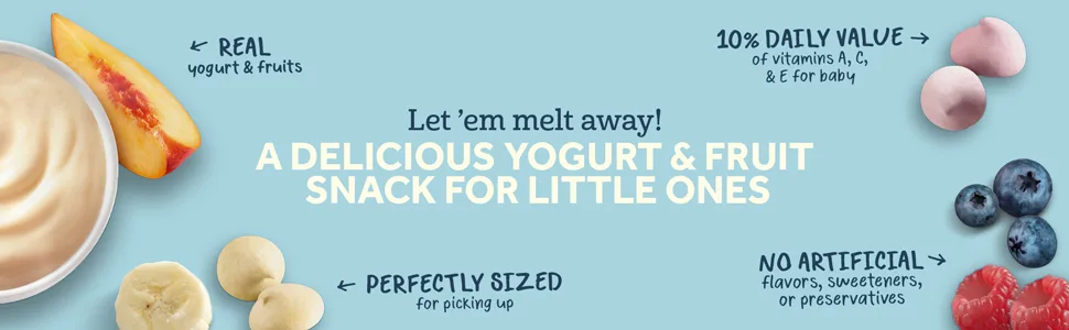 Gerber Graduates Yogurt Melts, Strawberry and Mixed Berry, 1 Ounce(Pack of 8) Strawberry & Mixed Berry - product information 2