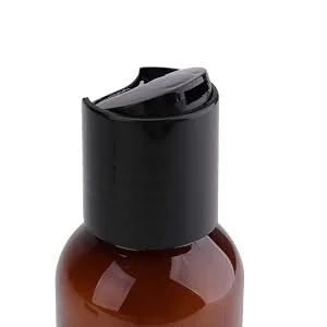 Bekith 16 Pack 8 ounce Amber Empty Plastic Bottles with Disc Top Flip Cap BPA-Free Refillable Containers For Shampoo, Lotions, Liquid Body Soap, Creams - product information 3