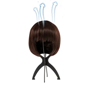 Dreamlover Wig Stand, Wig Head Stand for Multiple Wigs, Black, 3 Pack 14.2 Inch (Pack of 3) Black - Eliminate the Odors