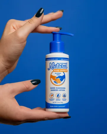 Natural Deodorant - Aluminum Free - Plant Based Formula for Men and Women - 3oz Roll-On Deo Made with Lauricidin - Hand Barrier Lotion