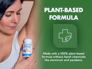 Natural Deodorant - Aluminum Free - Plant Based Formula for Men and Women - 3oz Roll-On Deo Made with Lauricidin - Plant-Based Deodorant Made with the Power of Plants