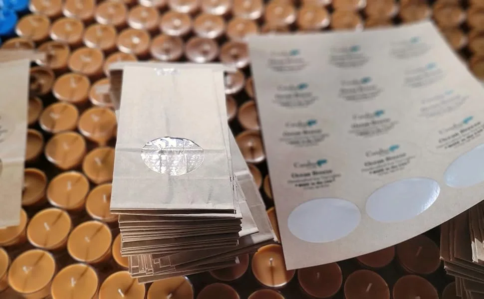 Very Vanilla, Scented Soy Tealights (Very Vanilla, 12 Pack) Very Vanilla 12 Pack - Labeling Tealights
