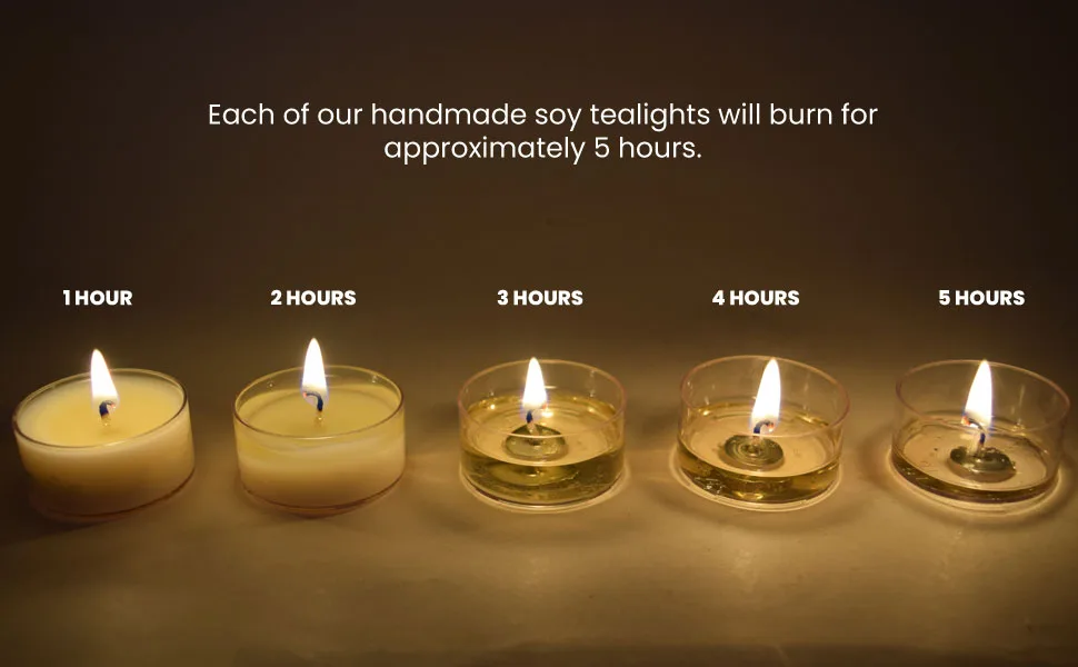 Very Vanilla, Scented Soy Tealights (Very Vanilla, 12 Pack) Very Vanilla 12 Pack - Tealight Burn Time