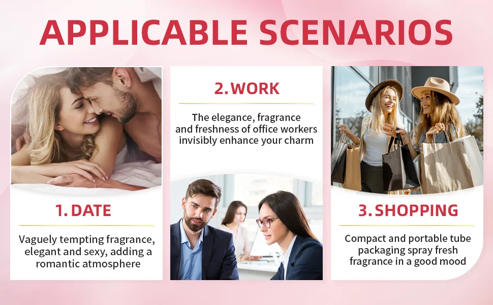 Women's Pheromone Scent Collection Enhanced Scents Pheromone Perfume Pheromone Perfume For Women Pheromone Perfume Pheromone Perfume Enhanced Scents (B) - Pheromone Perfume