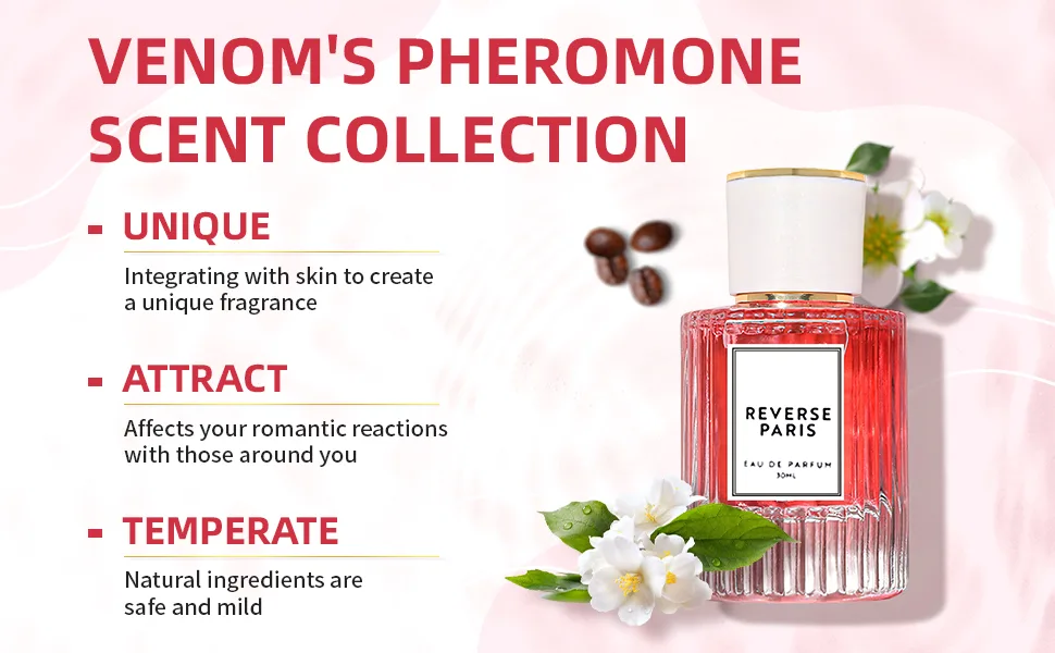 Women's Pheromone Scent Collection Enhanced Scents Pheromone Perfume Pheromone Perfume For Women Pheromone Perfume Pheromone Perfume Enhanced Scents (B) - Venom