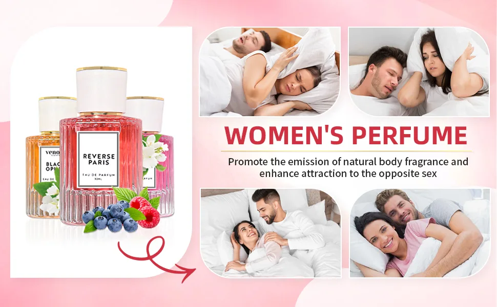 Women's Pheromone Scent Collection Enhanced Scents Pheromone Perfume Pheromone Perfume For Women Pheromone Perfume Pheromone Perfume Enhanced Scents (B) - Venom