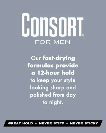 Consort Extra Hold Hair Spray Unscented 8.3 Oz 8.3 Ounce (Pack of 1) Unscented Extra Hold Aerosol - consort for men