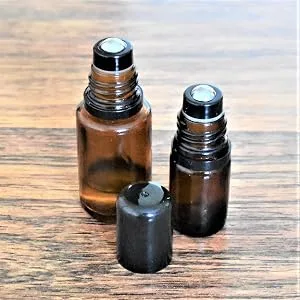 Roller Top Inserts for 5/15ml Essential Oil Bottles - Essential Oil Bottle Insert to Turn Bottles Into Instant Rollers, Reusable, Fits doTERRA, Young Living - Leakproof, 12 Pack, Metal - Roller Top Inserts for Essential Oils