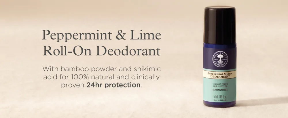 NEALS YARD REMEDIES Peppermint & Lime Deodorant 50 ML - peppermint and lime deo