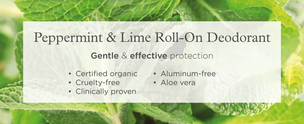 NEALS YARD REMEDIES Peppermint & Lime Deodorant 50 ML - peppermint and lime deo