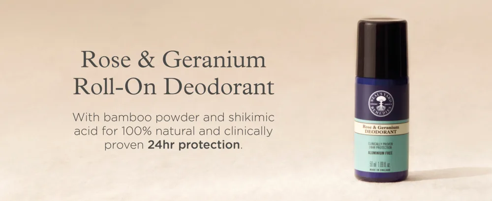 NEALS YARD REMEDIES Rose & Geranium Deodorant 50 ML - rose and deranium deo