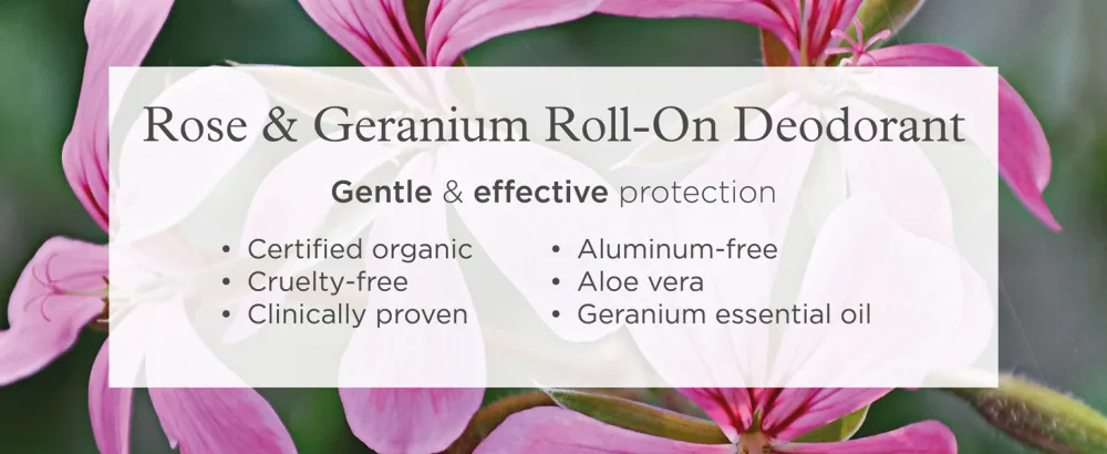 NEALS YARD REMEDIES Rose & Geranium Deodorant 50 ML - rose and geranium deo