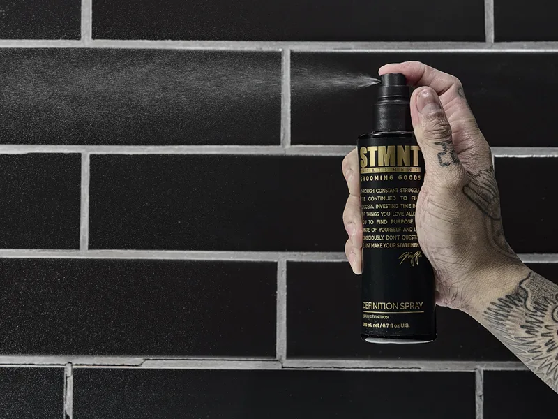 STMNT Grooming Goods Definition Spray 6.76 fl. oz | Strong Texture | Semi-Matte Finish - STMNT Definition Spray