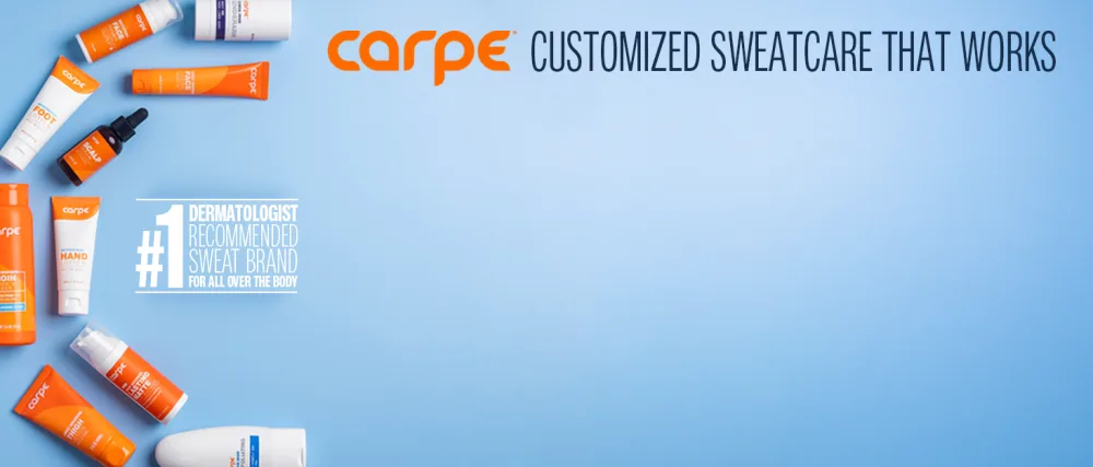 Carpe Underarm Antiperspirant and Deodorant Fresh Powder Scent Fresh Powder 1.69 Fl Oz (Pack of 1) - Better Science for Sweat