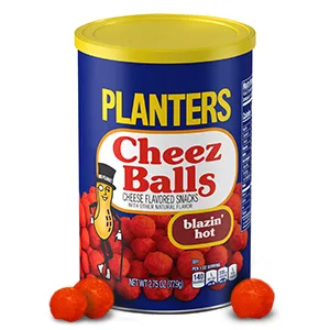 Planters Original Cheez Balls Cheese Flavored Snacks, 2.75 Ounce (Pack of 12) Original (Pack of 12) - flamin hot cheez balls