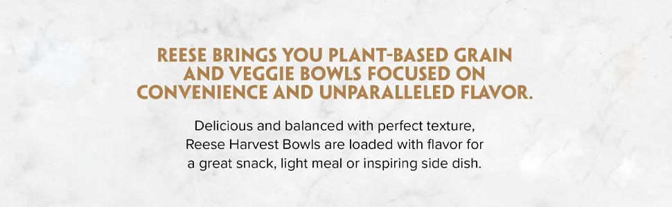 Reese Harvest Bowl, Wild Rice (Pack of 8) - Harvest Bowls & Rice