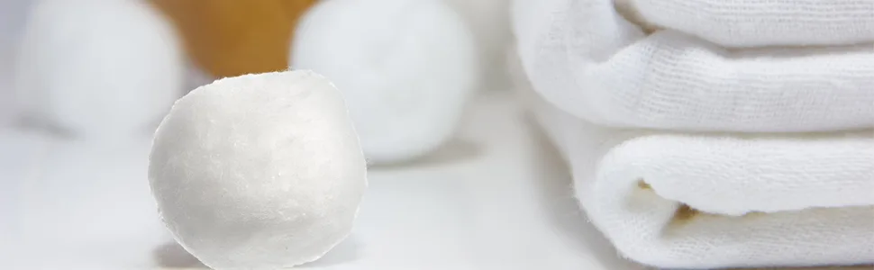 Cotton Too 100 Count Cotton Cosmetic Rounds, Exfoliating, 6 Pack - Cotton Ball
