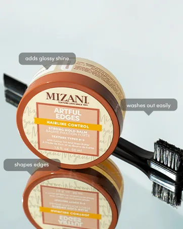 Mizani Styling HRM Humidity Resistant Spray | Helps Prevent Breakage From Heat Damage | Light Hold | For All Hair Types | 9 Oz - artful edges